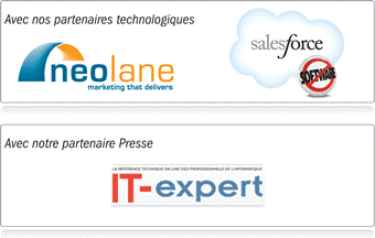Avec nos partenaires technologiques